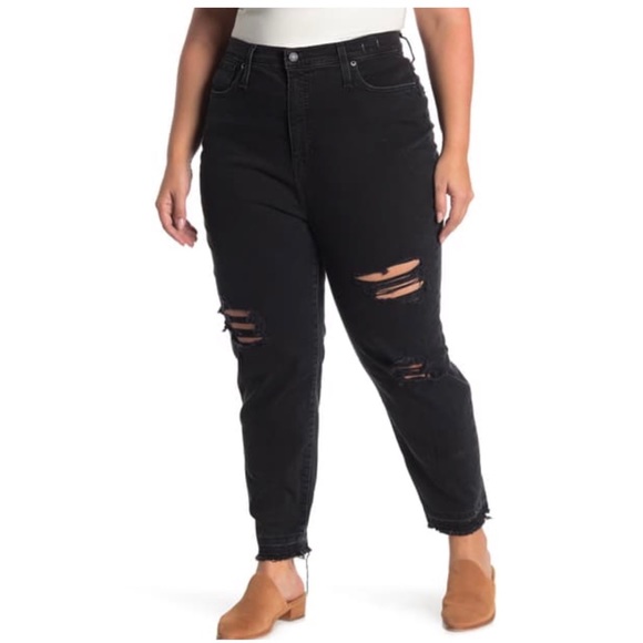 Madewell The Momjean Raney Wash: Knee-Rip Edition
